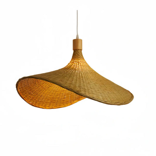 Bamburo Vintage Rattan Pendant Light