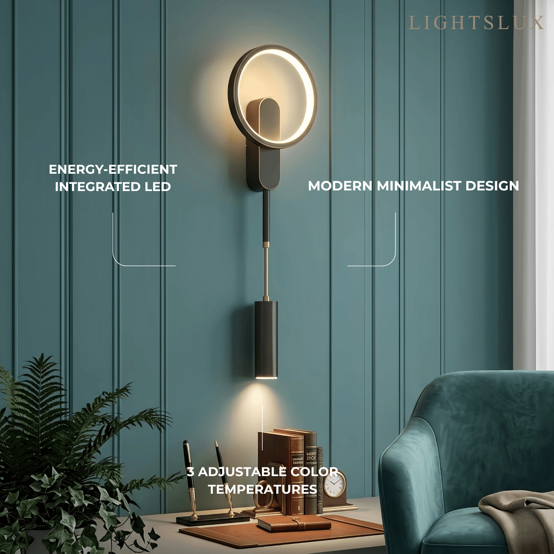 Lunara Minimalist Wall Lamp