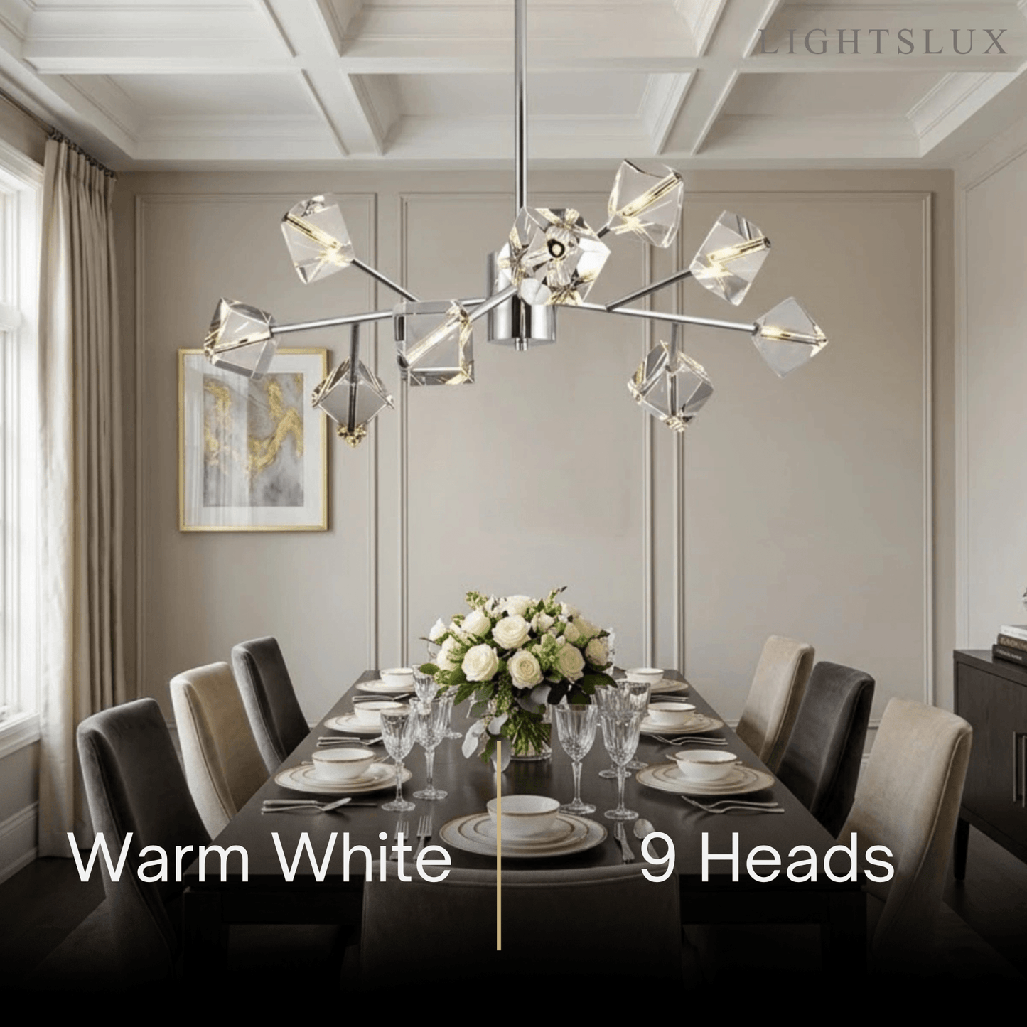 Stellar Modern Sputnik Chandelier 
