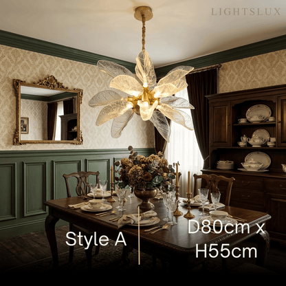 Velora Elegant Organic Chandelier 