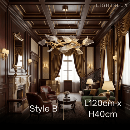 Velora Elegant Organic Chandelier 
