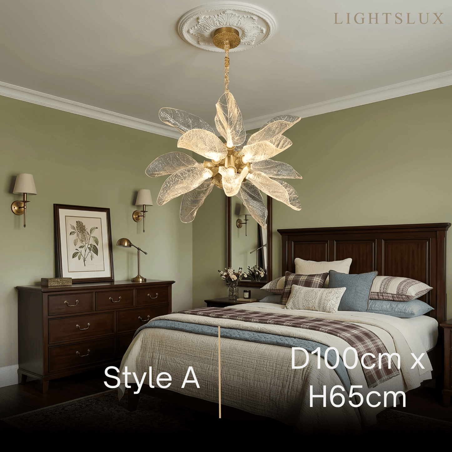 Velora Elegant Organic Chandelier 