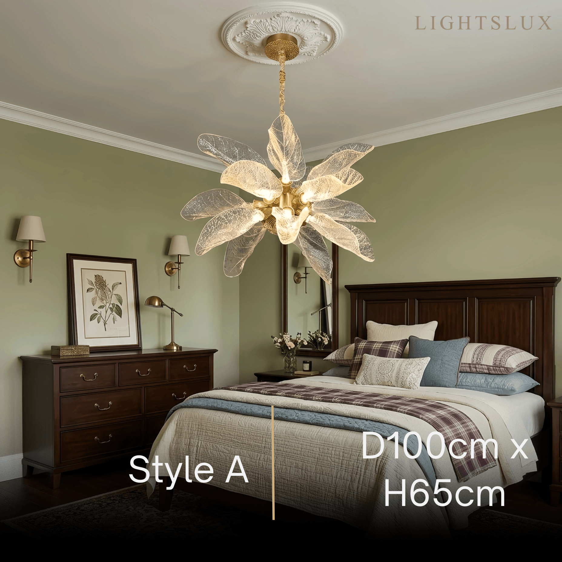 Velora Elegant Organic Chandelier 