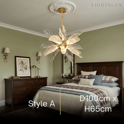 Velora Elegant Organic Chandelier 