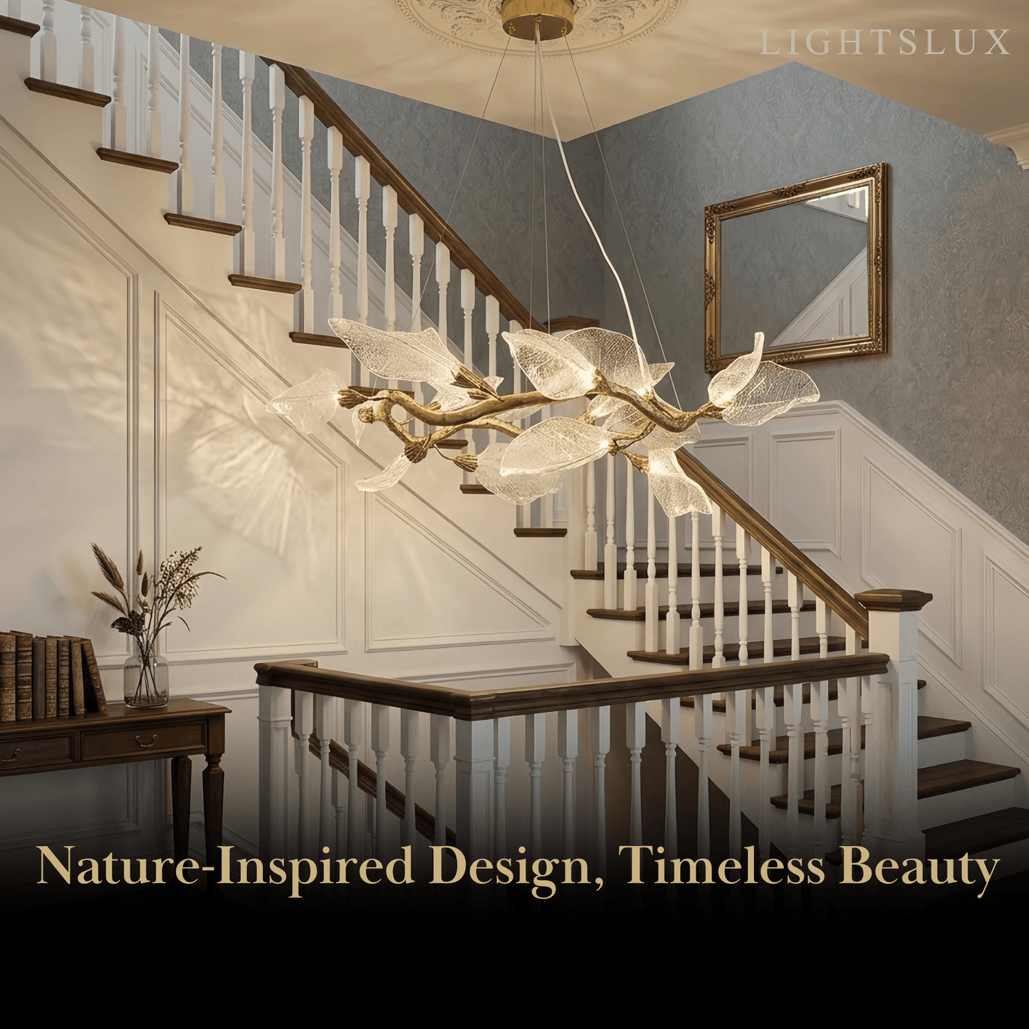 Velora Elegant Organic Chandelier 