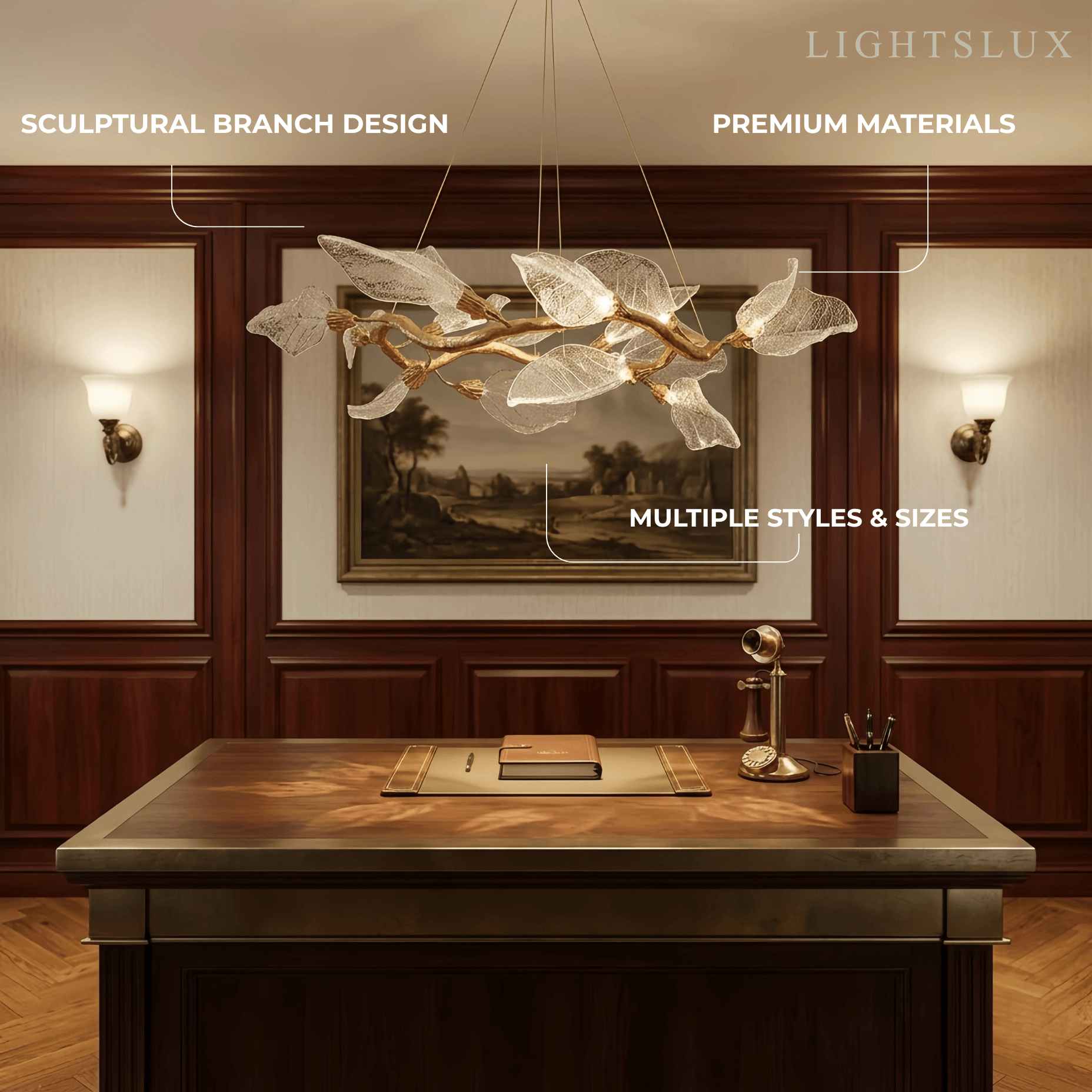 Velora_Elegant_Organic_Chandelier