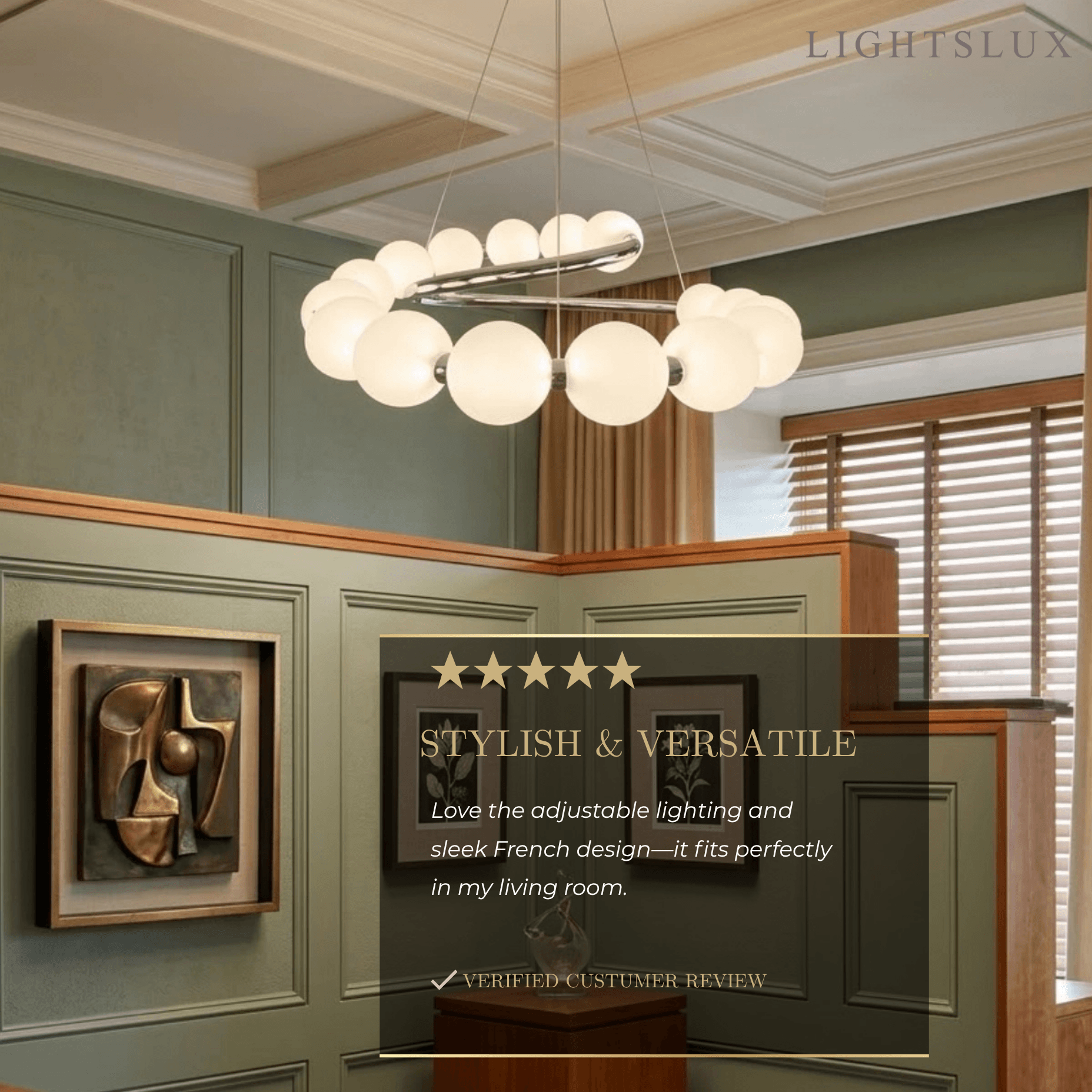 Vivara Modern LED Chandelier 