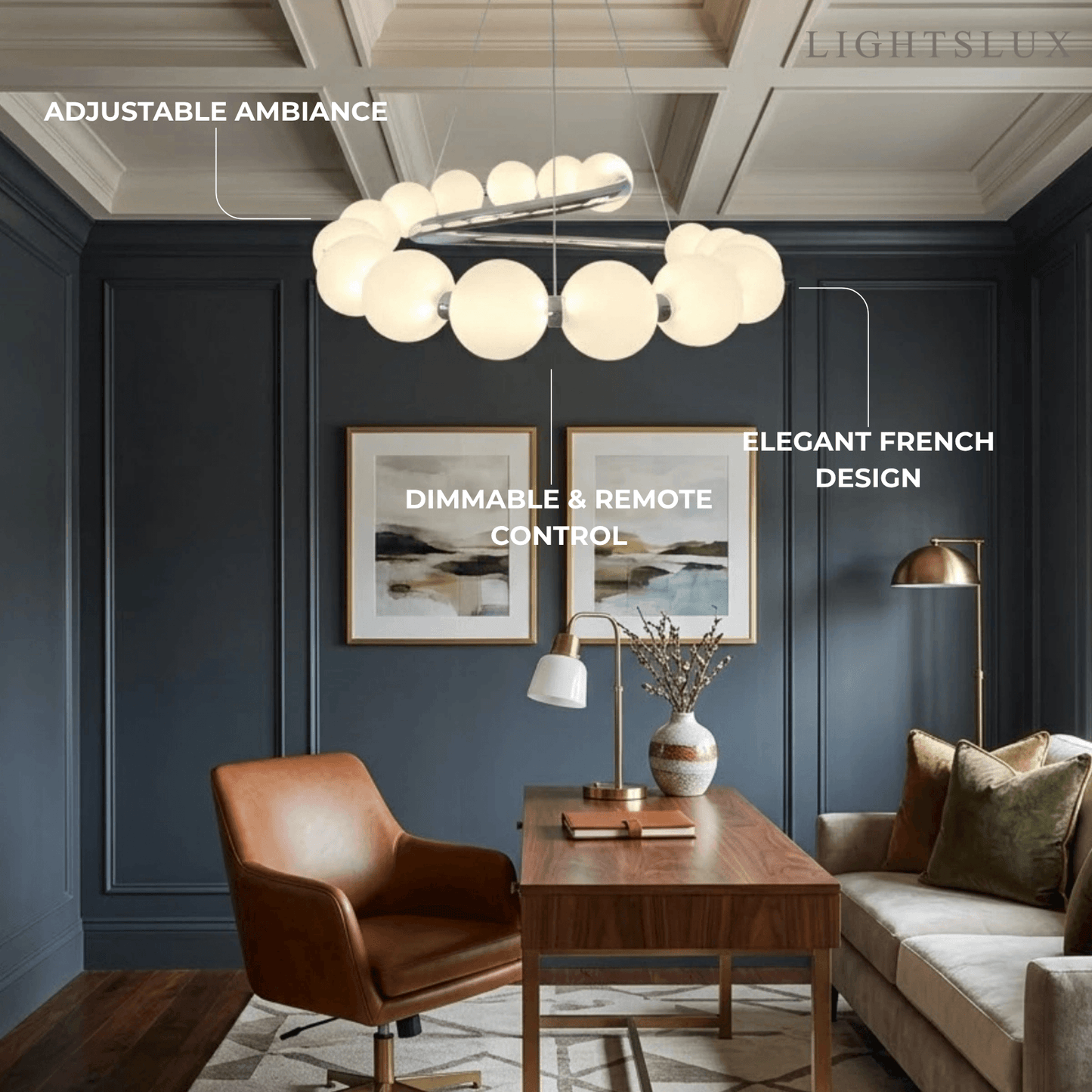 Vivara Modern LED Chandelier 