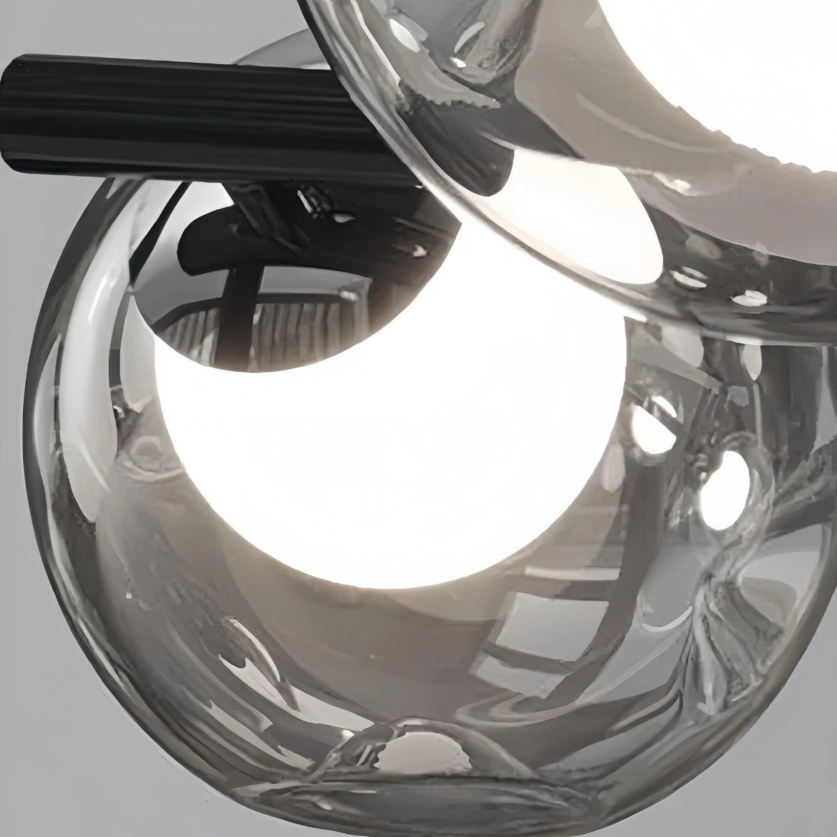 Vetro Modern Semi-Flush Mount Ceiling Light