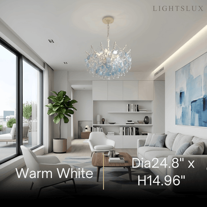 Velora Elegant Crystal Chandelier 