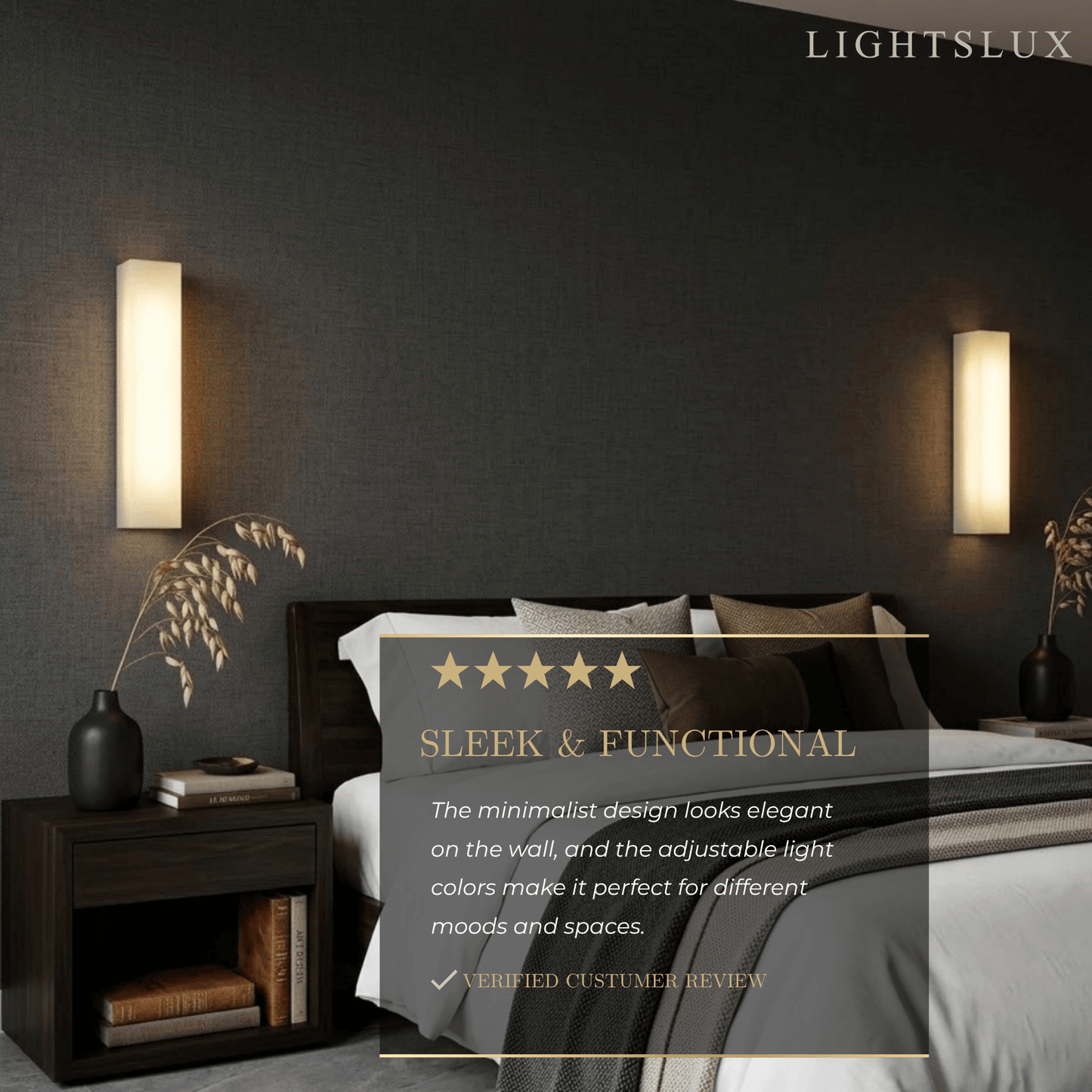 Arcato Minimalist LED Wall Lamp