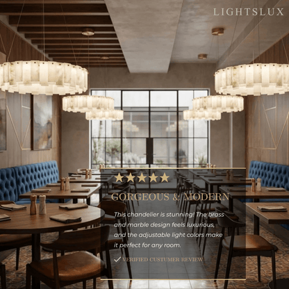 Vivara Luxury Marble Chandelier