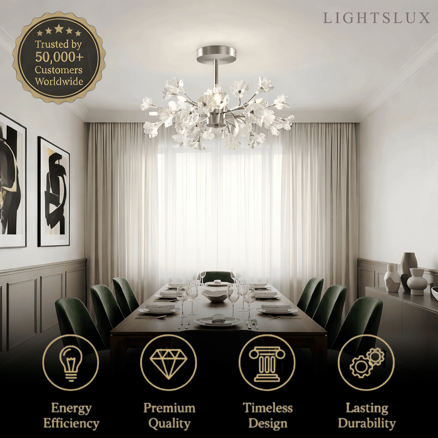 Velora Modern Branch Chandelier