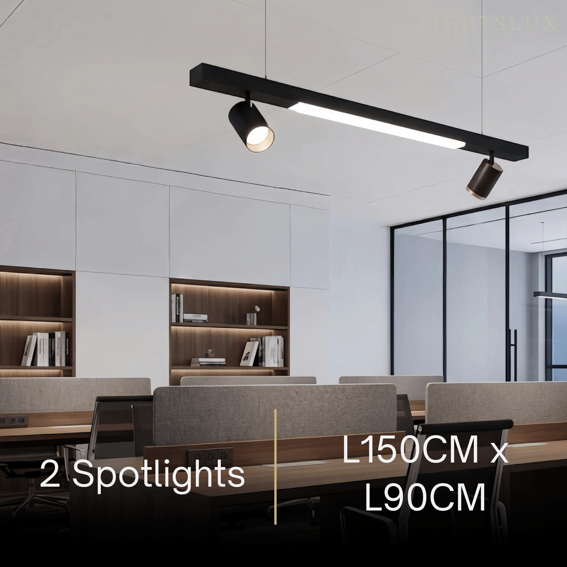 Arcato Modern Linear LED Pendant Light