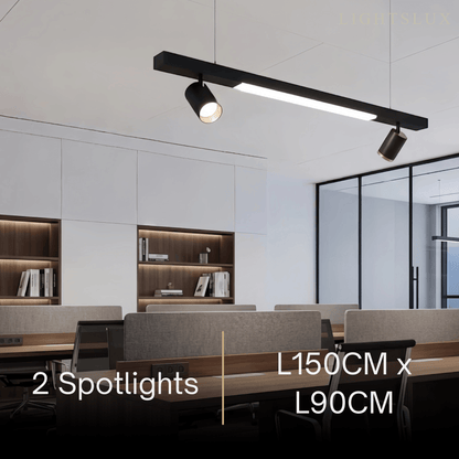 Arcato Modern Linear LED Pendant Light
