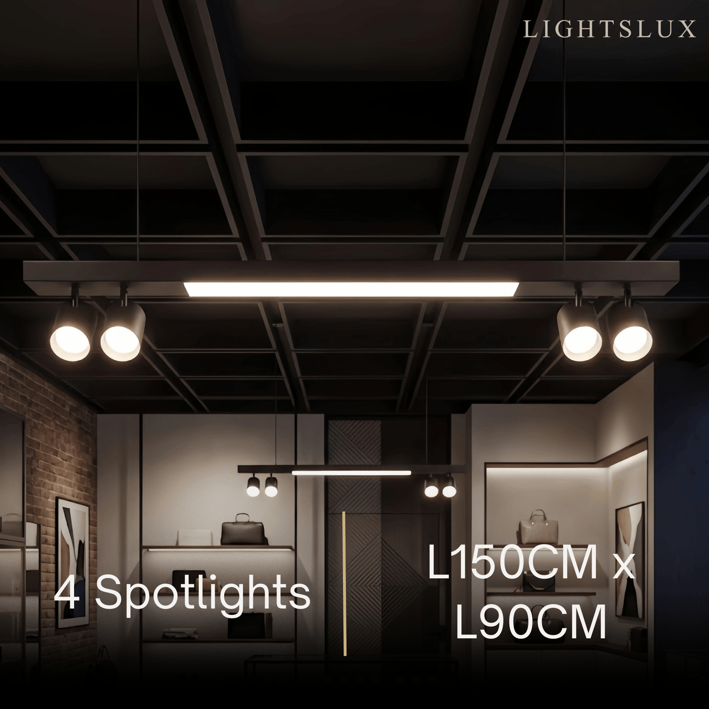 Arcato Modern Linear LED Pendant Light