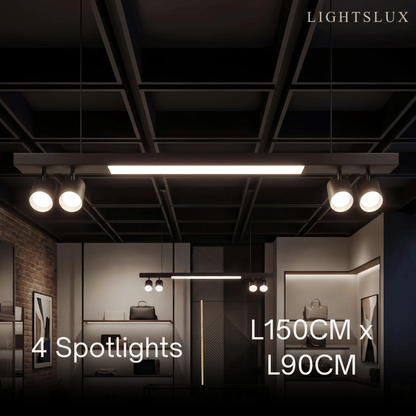 Arcato Modern Linear LED Pendant Light
