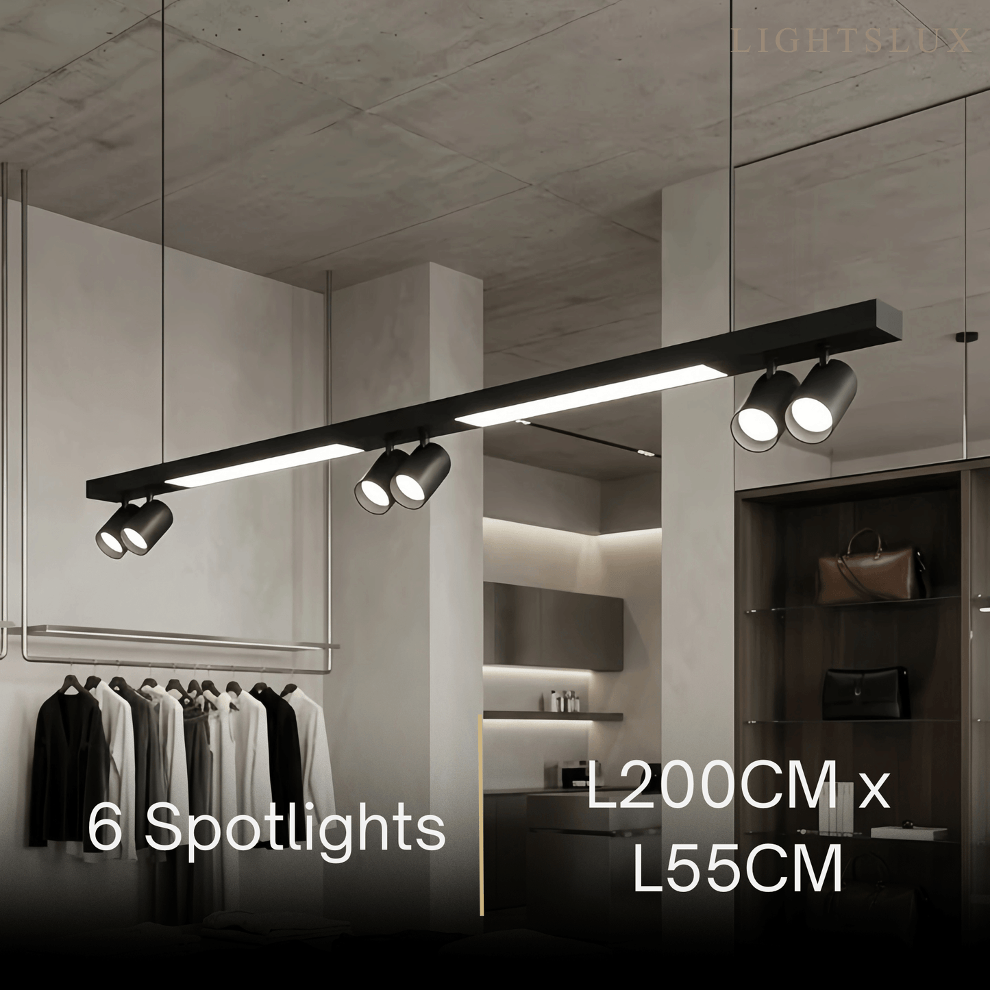 Arcato Modern Linear LED Pendant Light