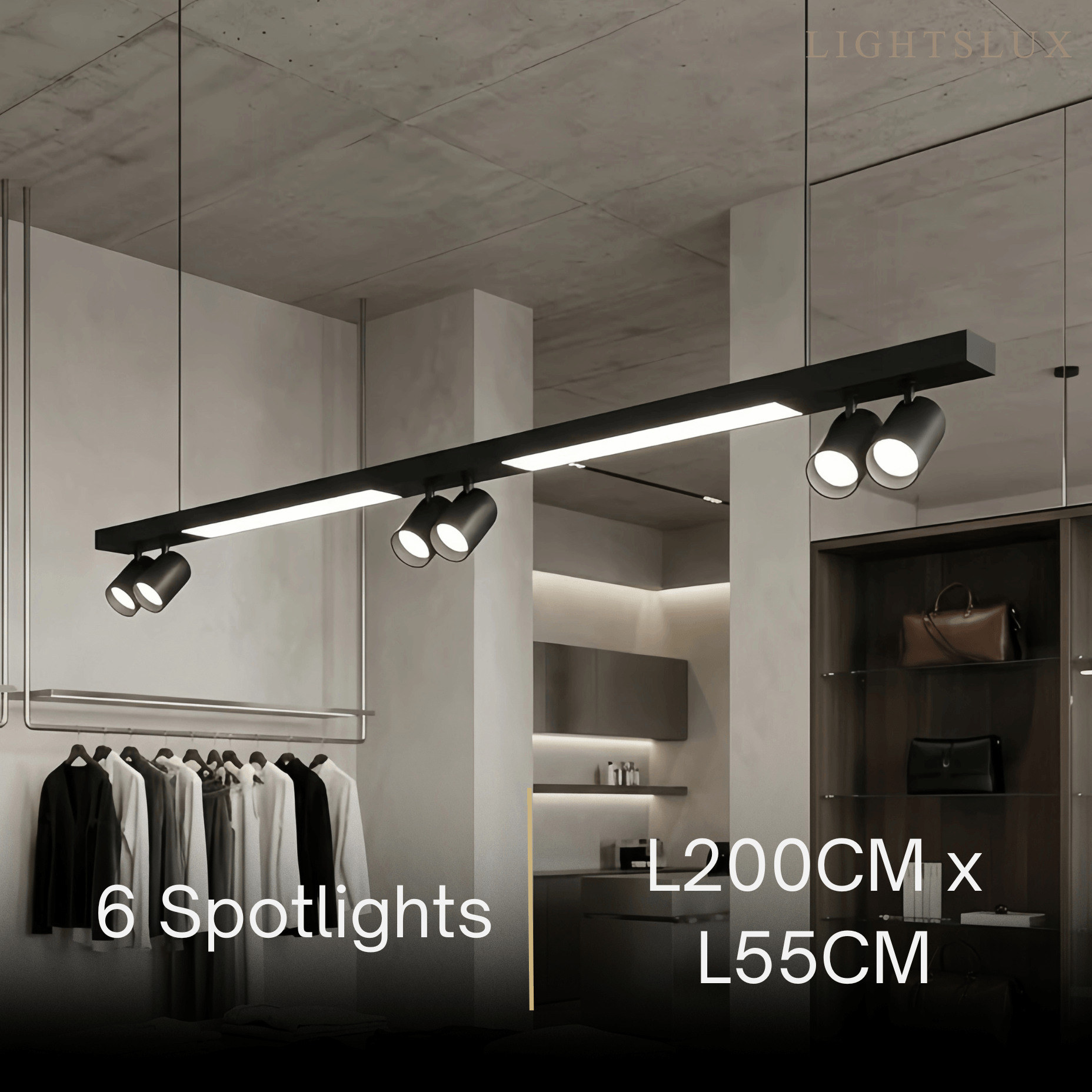 Arcato Modern Linear LED Pendant Light