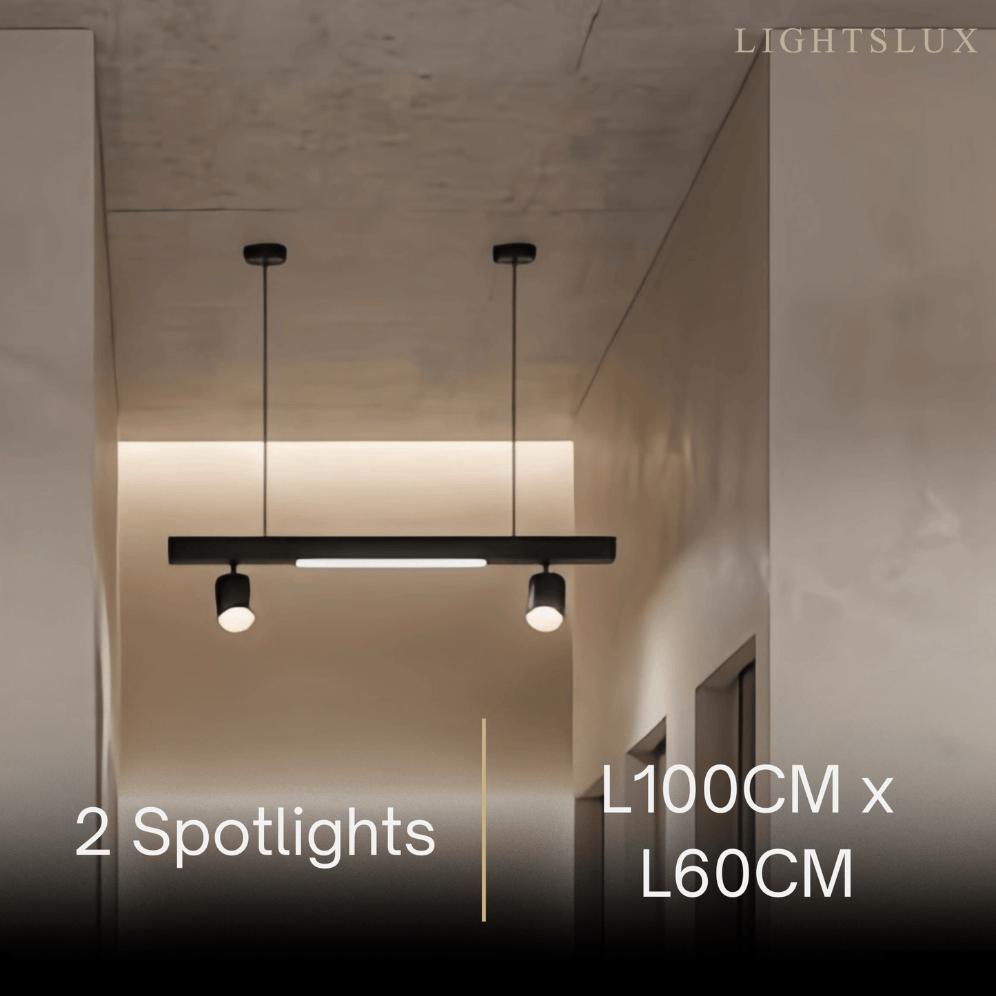 Arcato Modern Linear LED Pendant Light