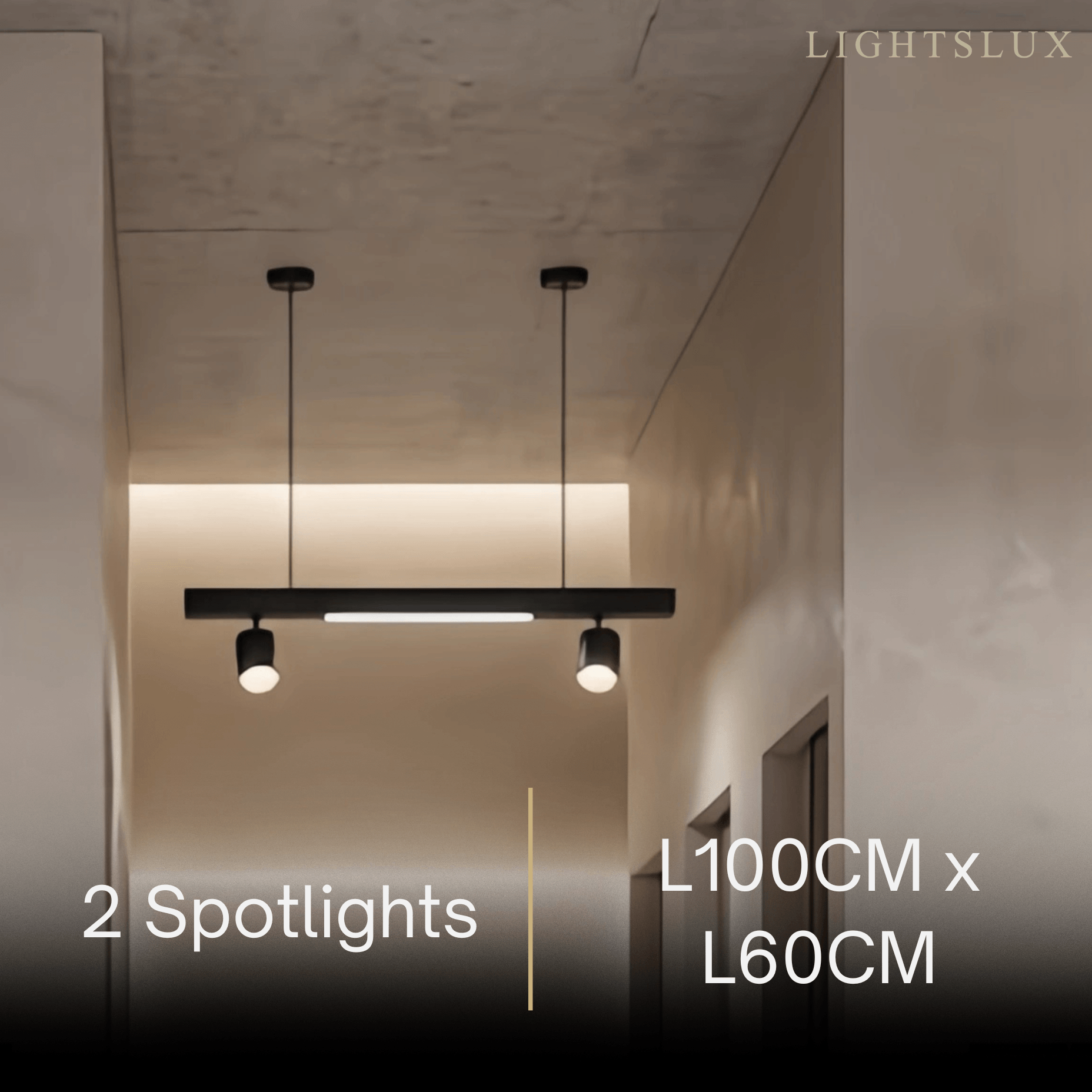 Arcato Modern Linear LED Pendant Light
