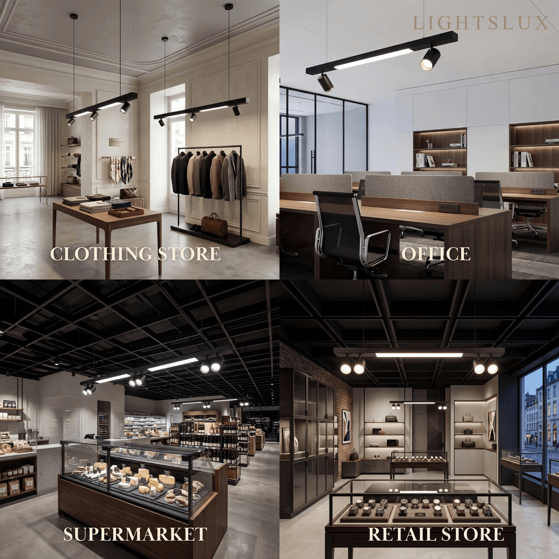 Arcato Modern Linear LED Pendant Light