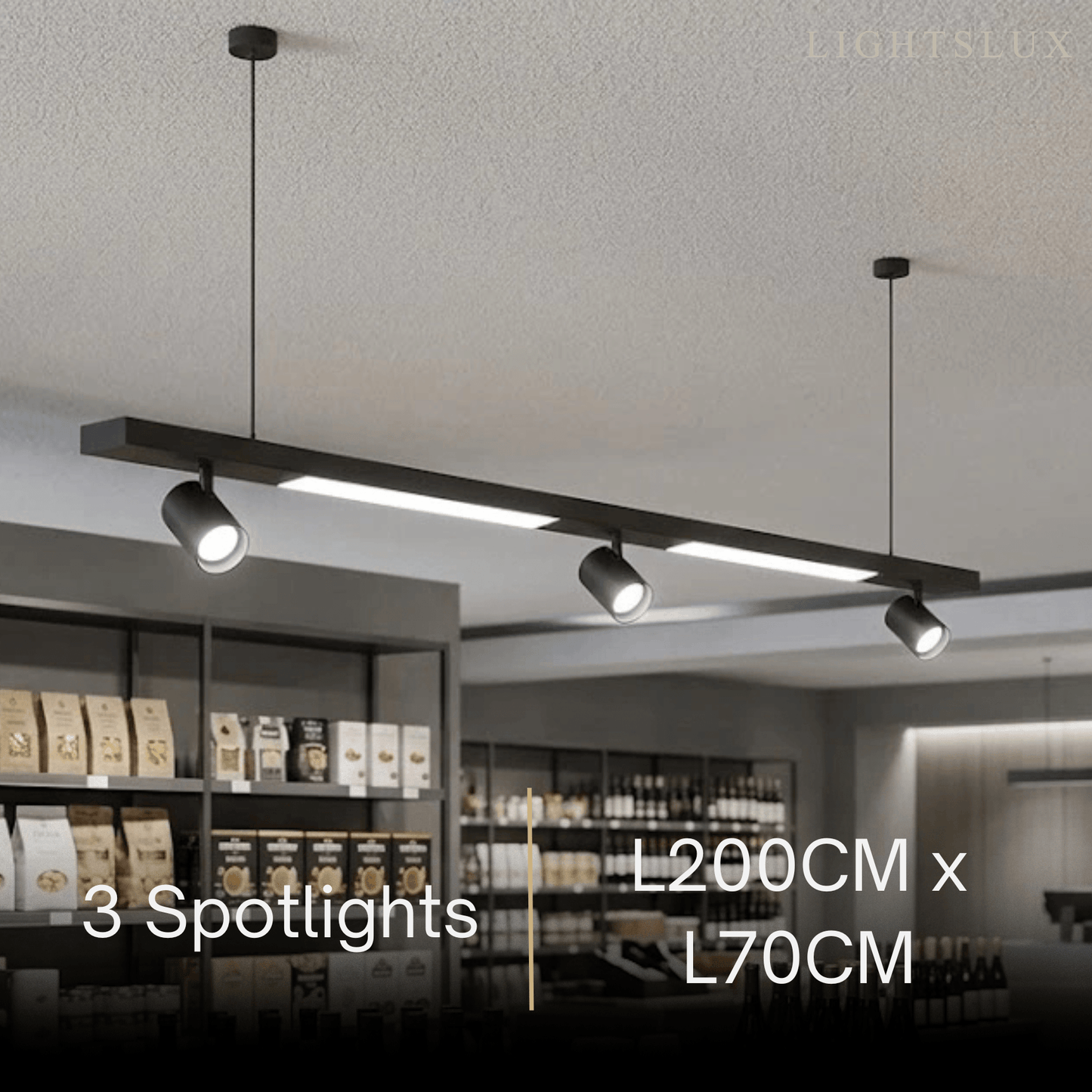 Arcato Modern Linear LED Pendant Light