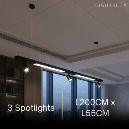Arcato Modern Linear LED Pendant Light