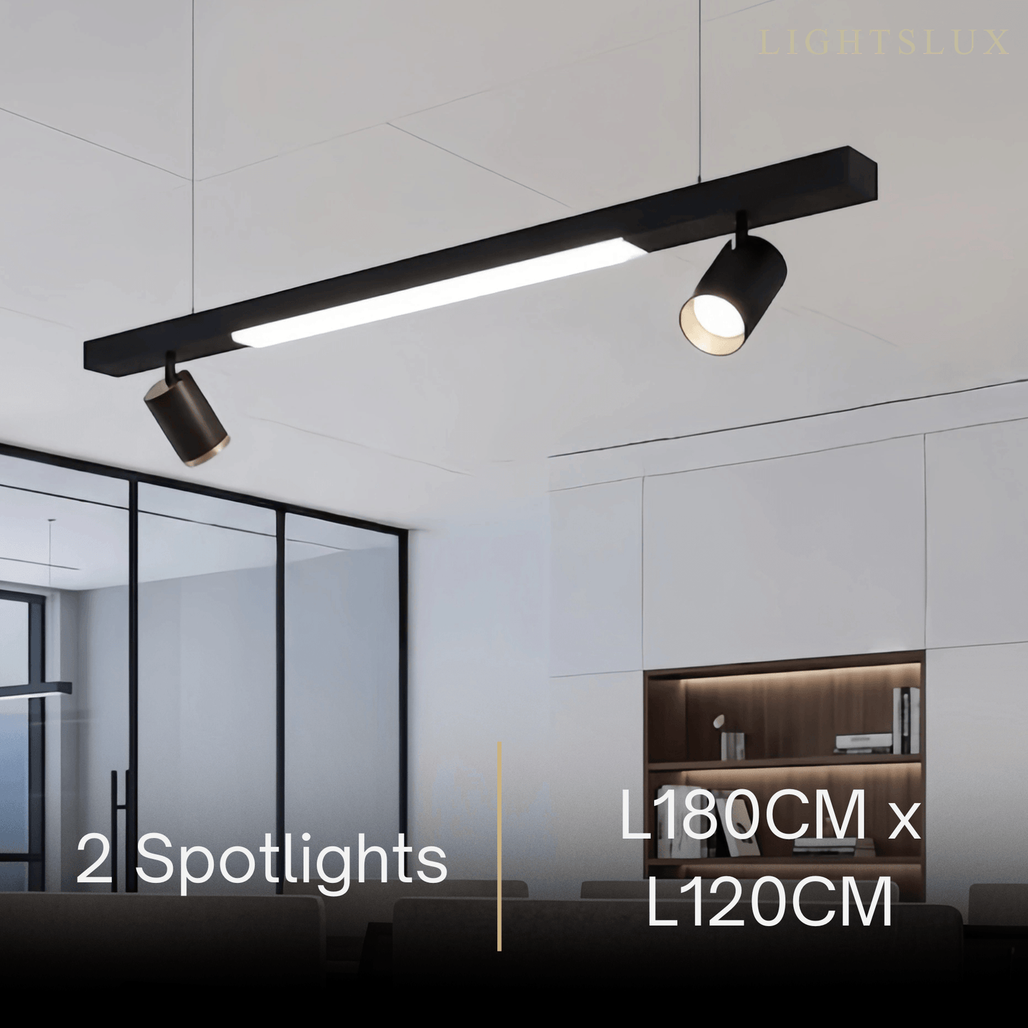 Arcato Modern Linear LED Pendant Light