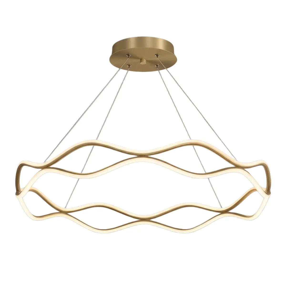 Arcato Modern Copper Chandelier 