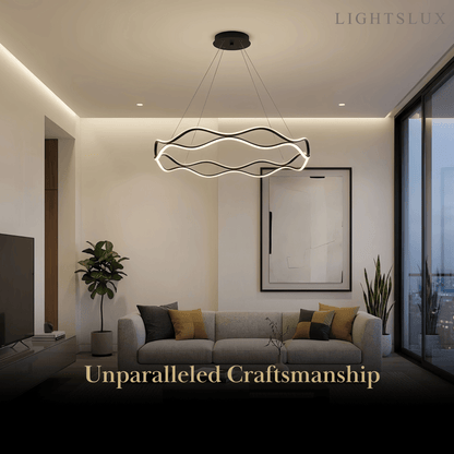 Arcato Modern Copper Chandelier 