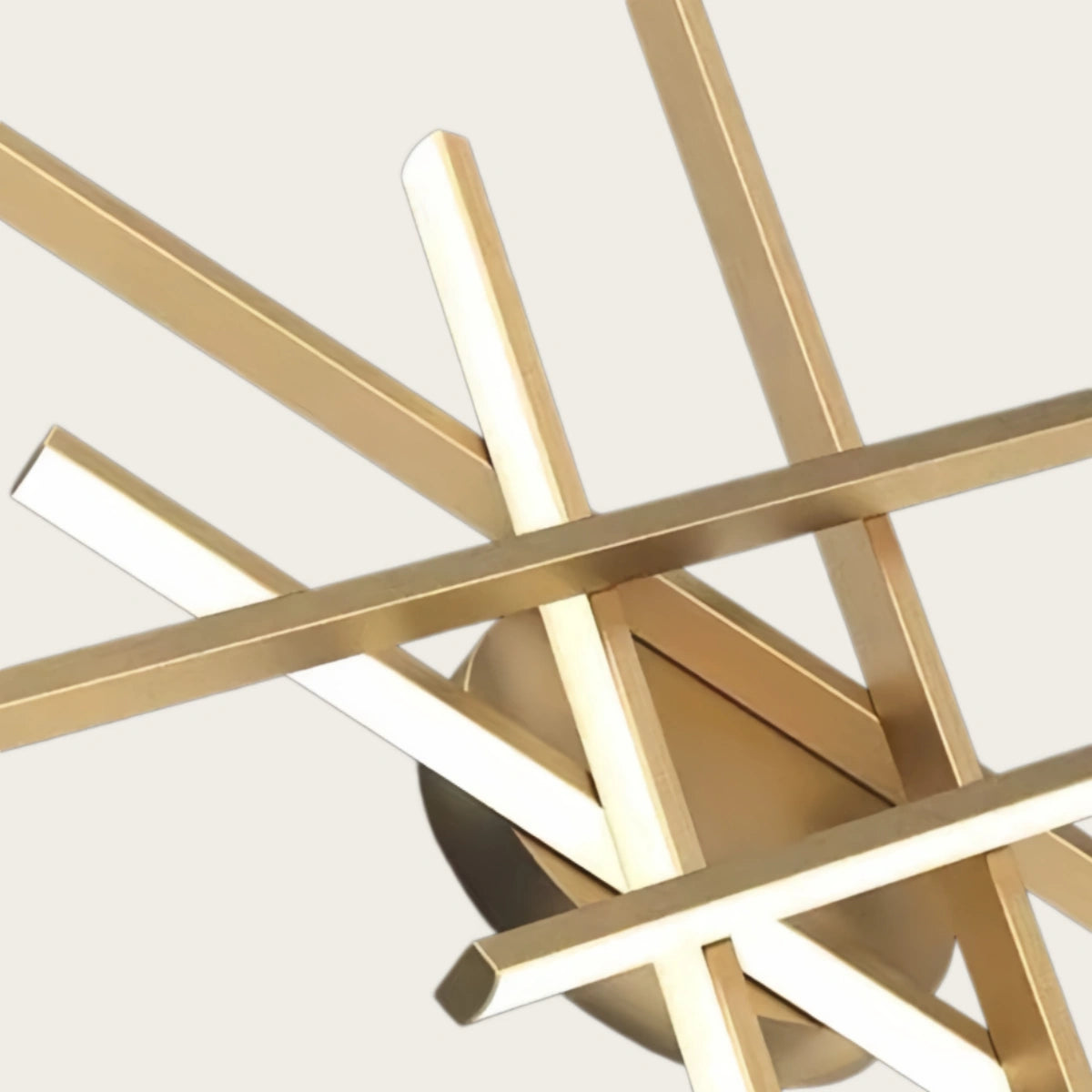 Excelis Modern Luxury Semi-Flush Mount Ceiling Light