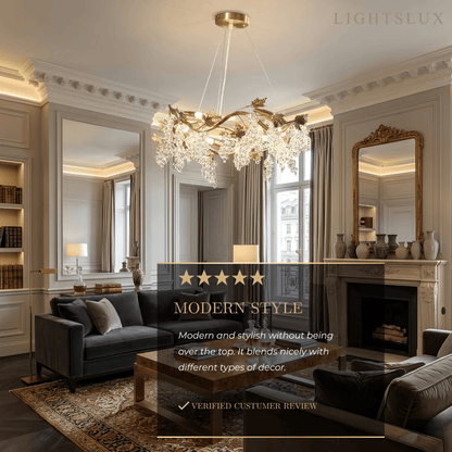 Excelis Luxury Crystal Chandelier 