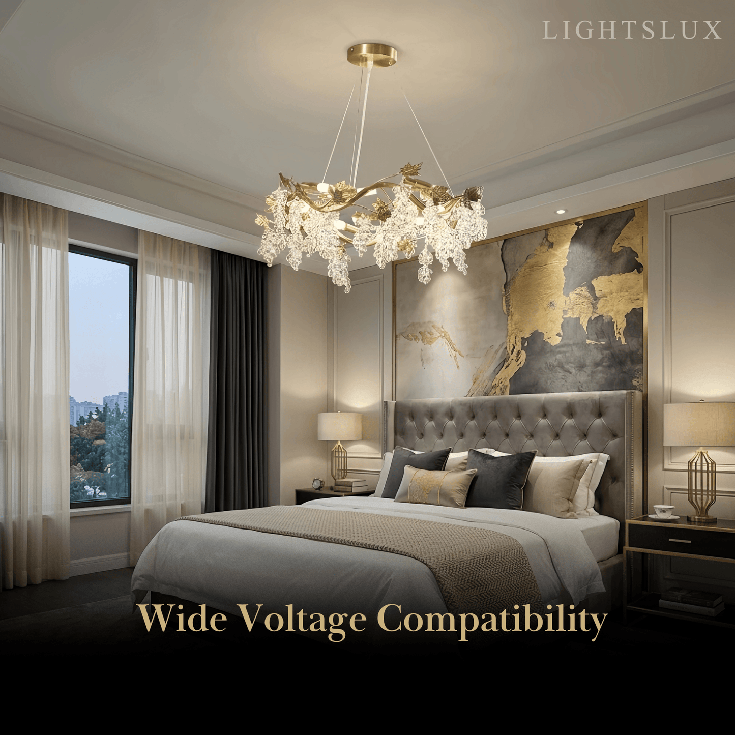 Excelis Luxury Crystal Chandelier 