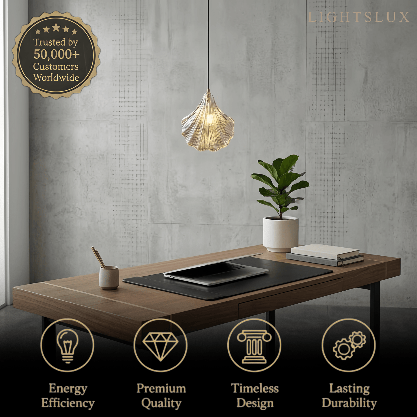 Vetro Nordic Pendant Light 