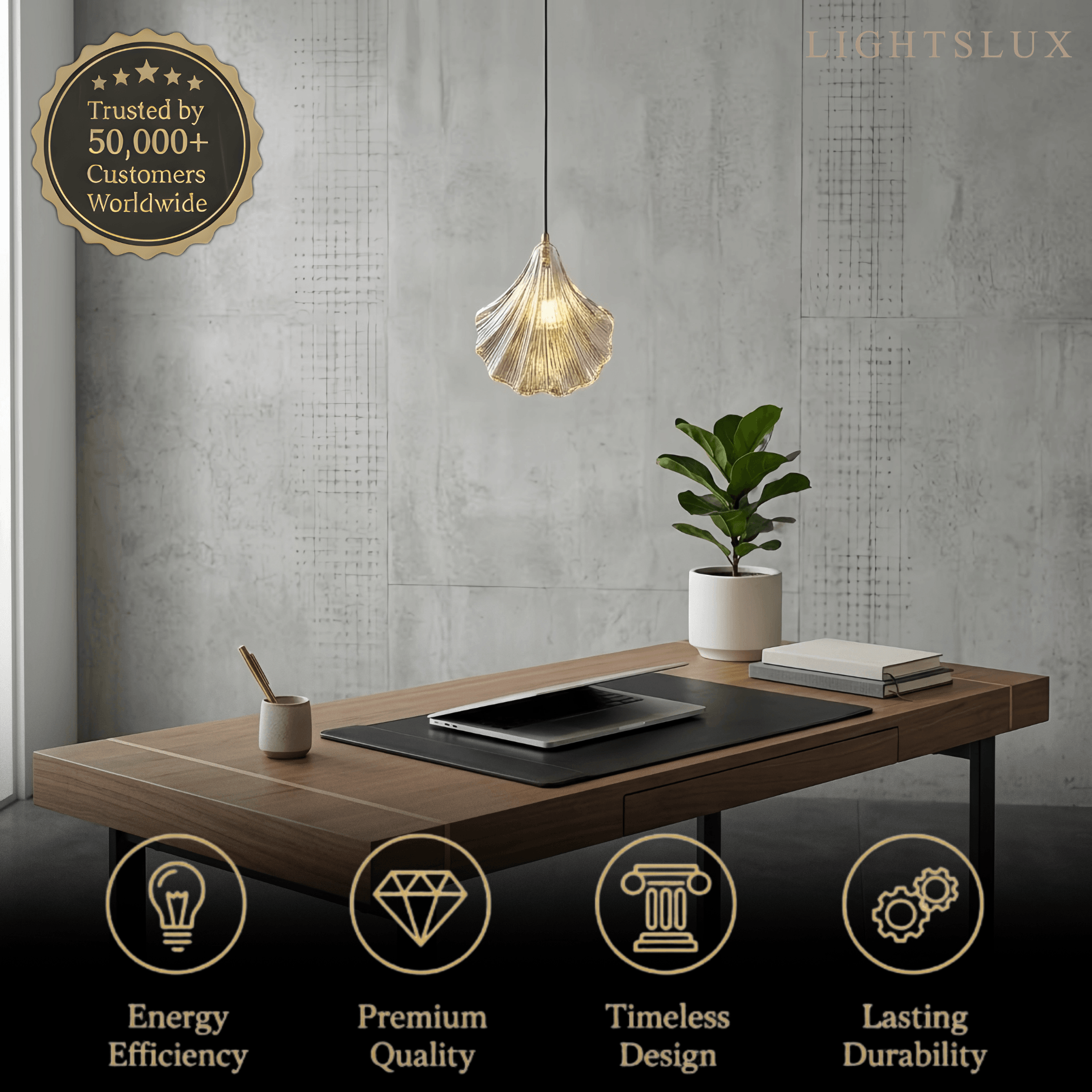 Vetro Nordic Pendant Light 