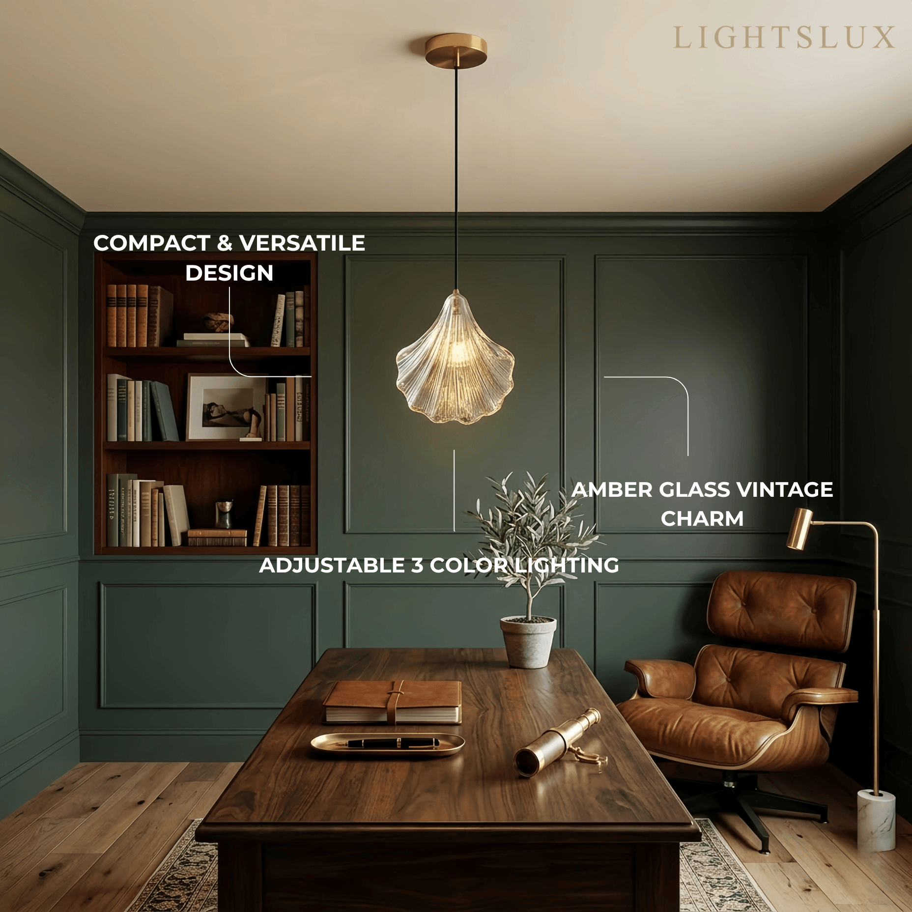 Vetro Nordic Pendant Light 