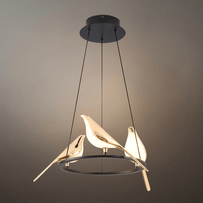 Vivara Nordic Magpie Bird Chandelier 