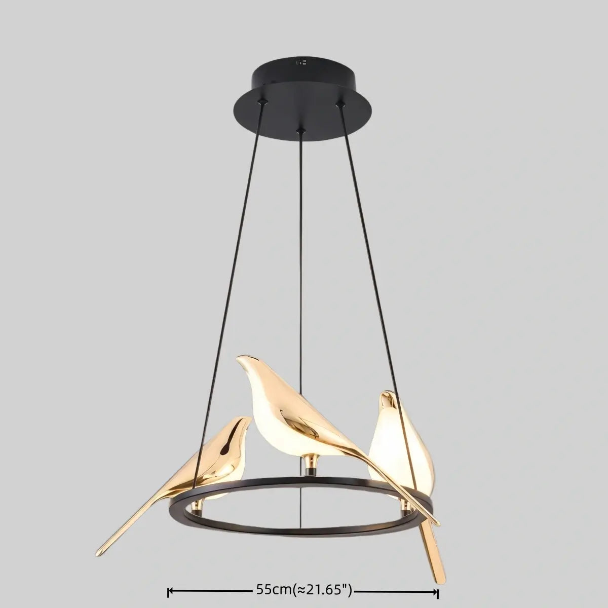 Vivara Nordic Magpie Bird Chandelier 