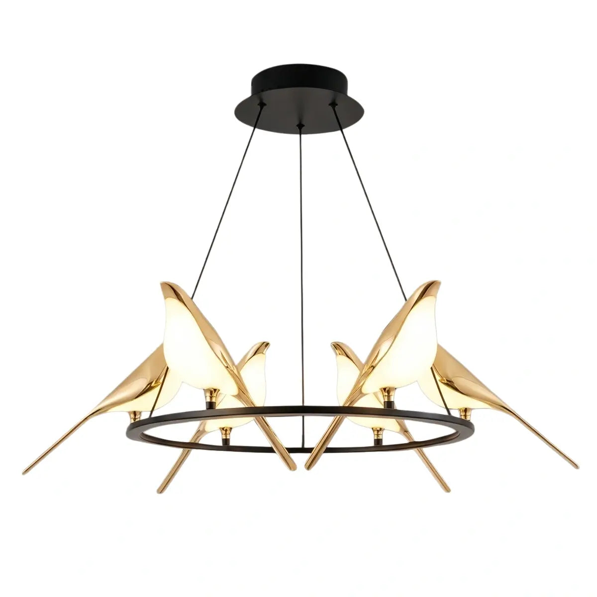 Vivara Nordic Magpie Bird Chandelier 