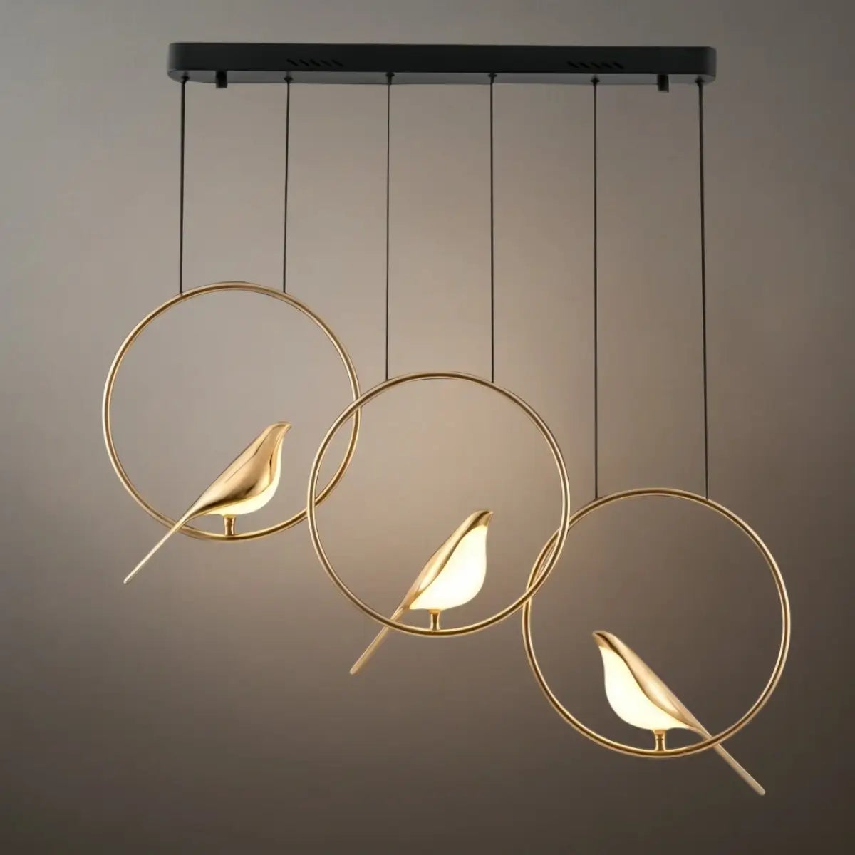 Vivara Nordic Magpie Bird Chandelier 