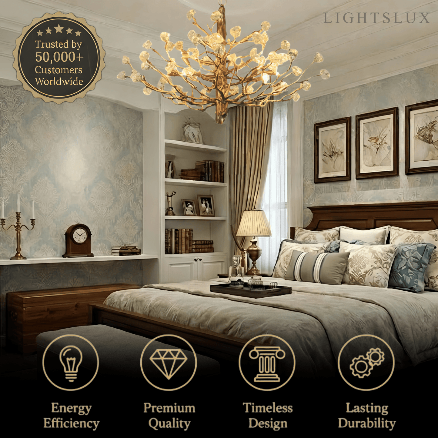 Excelis Vintage Chandelier