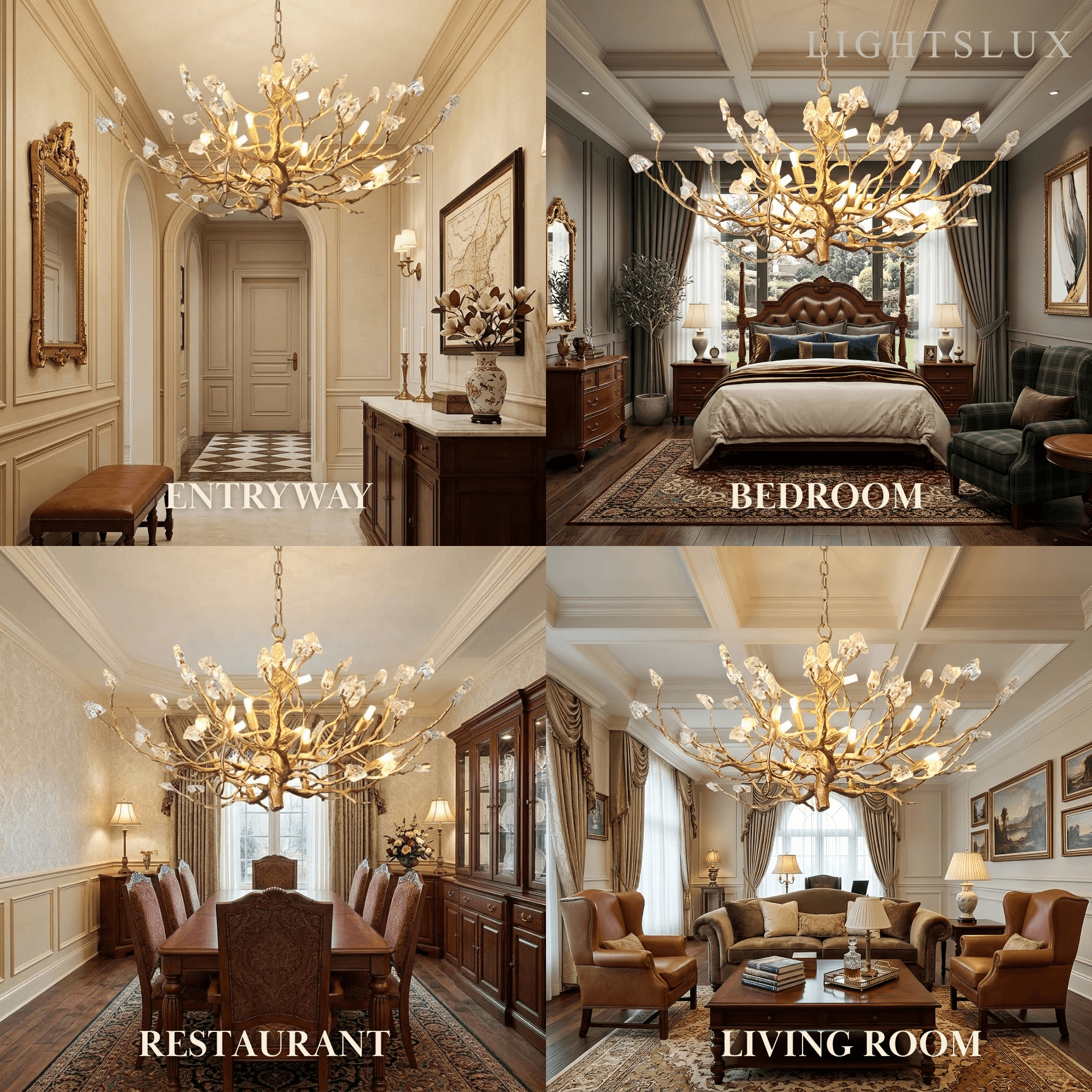 Excelis Vintage Chandelier