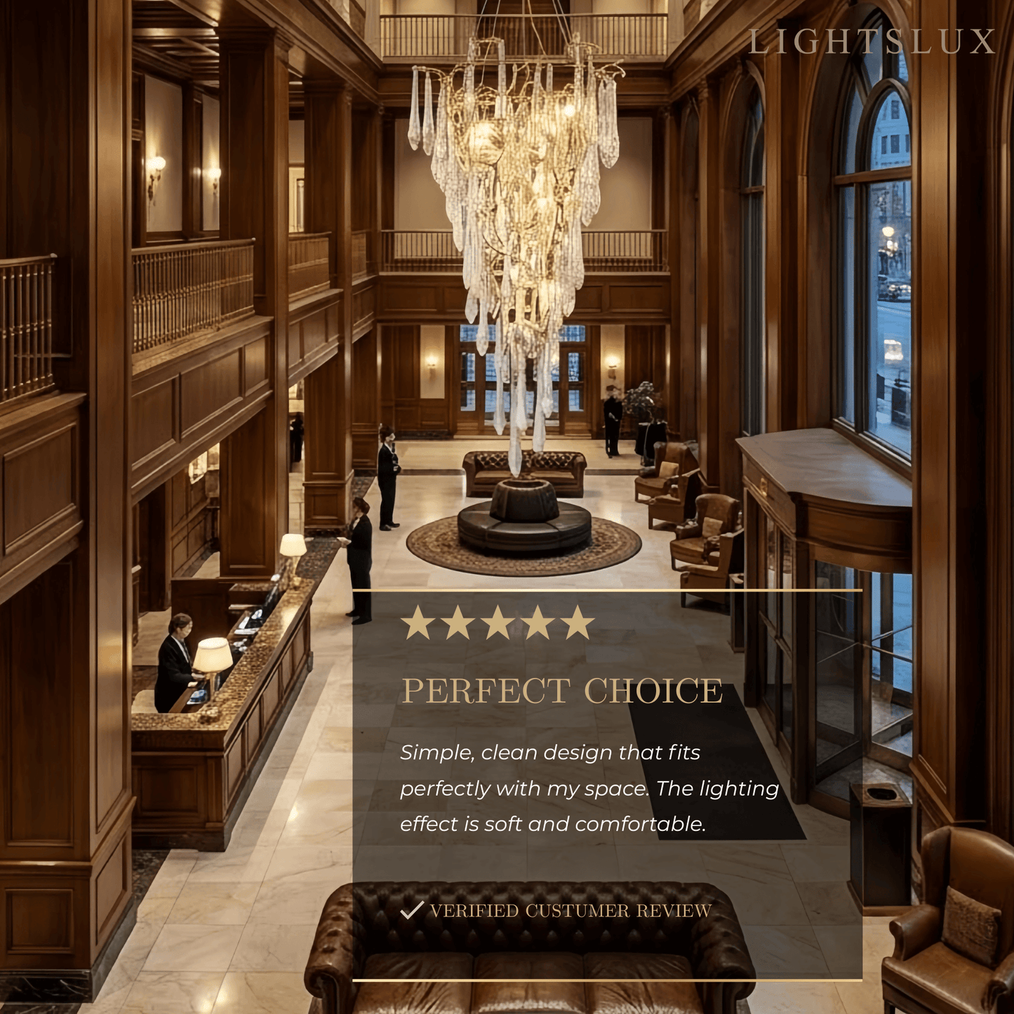 Excelis Luxury Branch Chandelier 