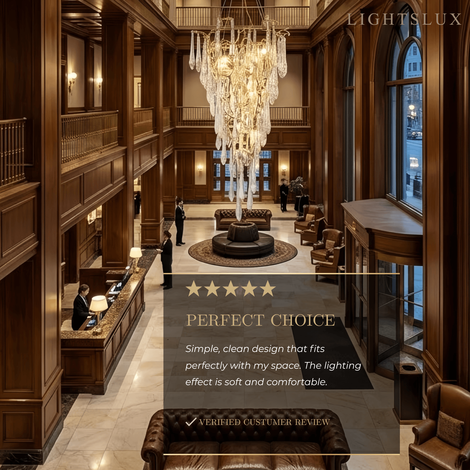 Excelis Luxury Branch Chandelier 