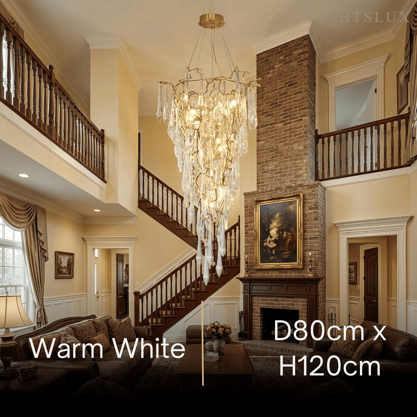 Excelis Luxury Branch Chandelier 