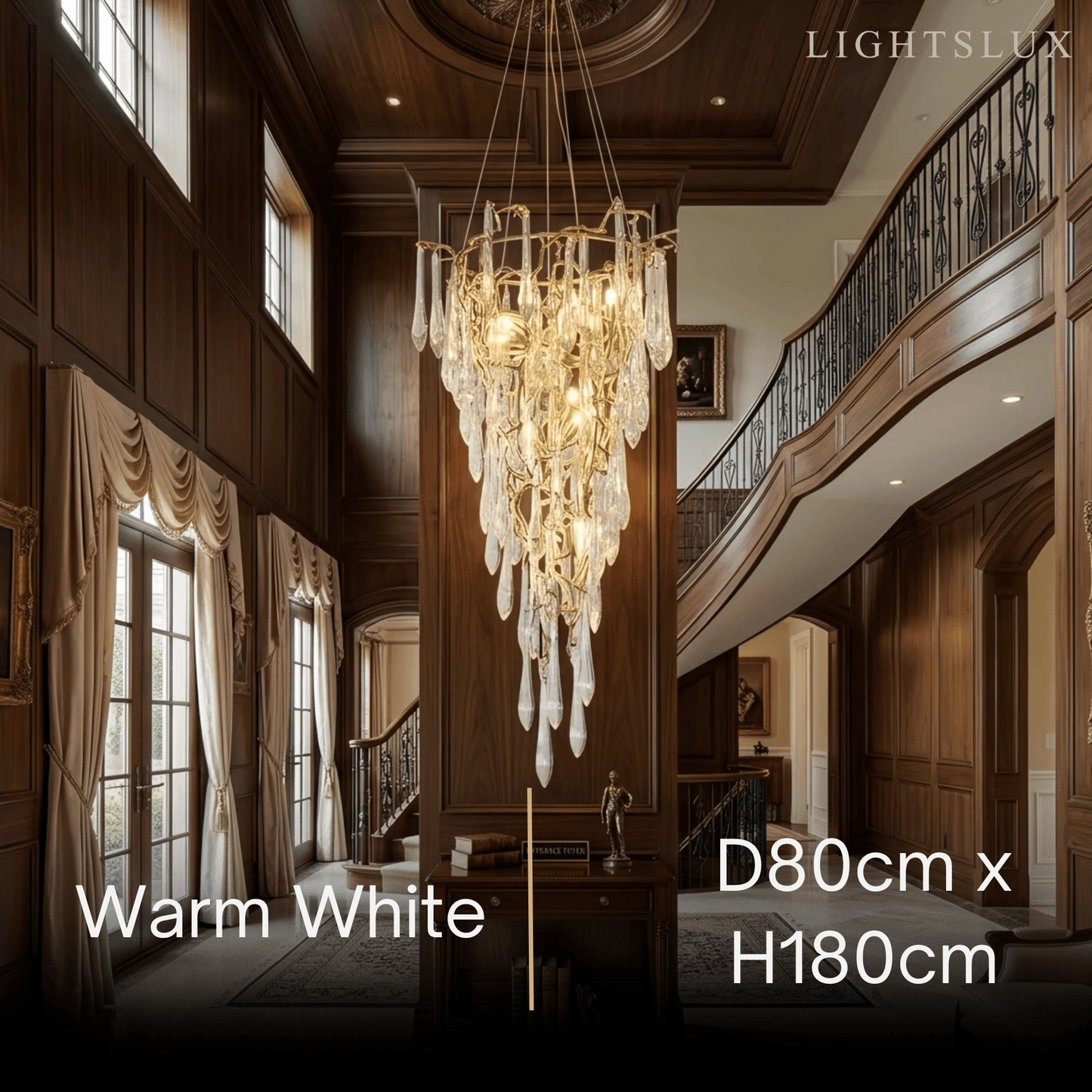 Excelis Luxury Branch Chandelier 