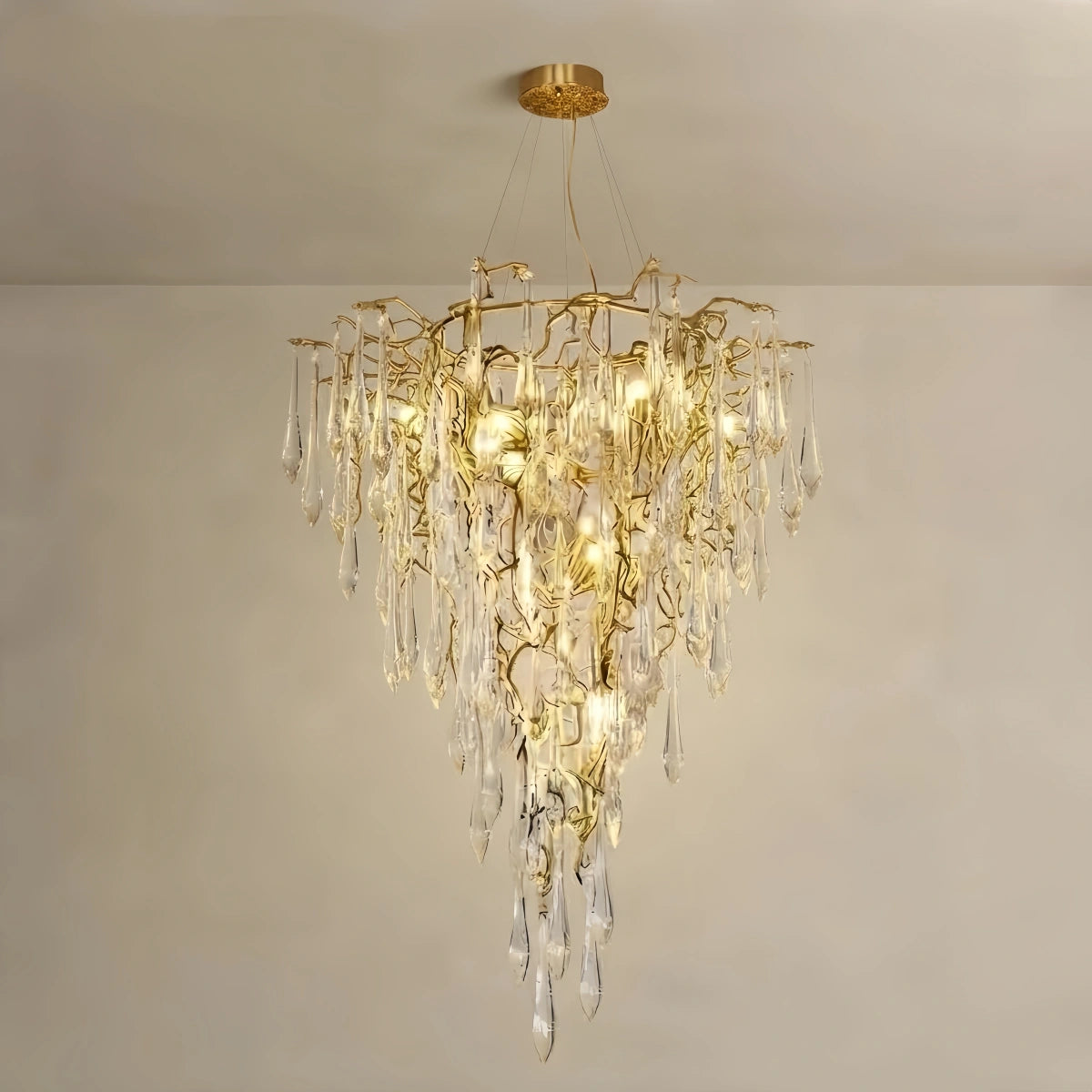 Excelis_Luxury_Branch_Chandelier_Brass_Crystal_for_High_Ceiling_Living_Room