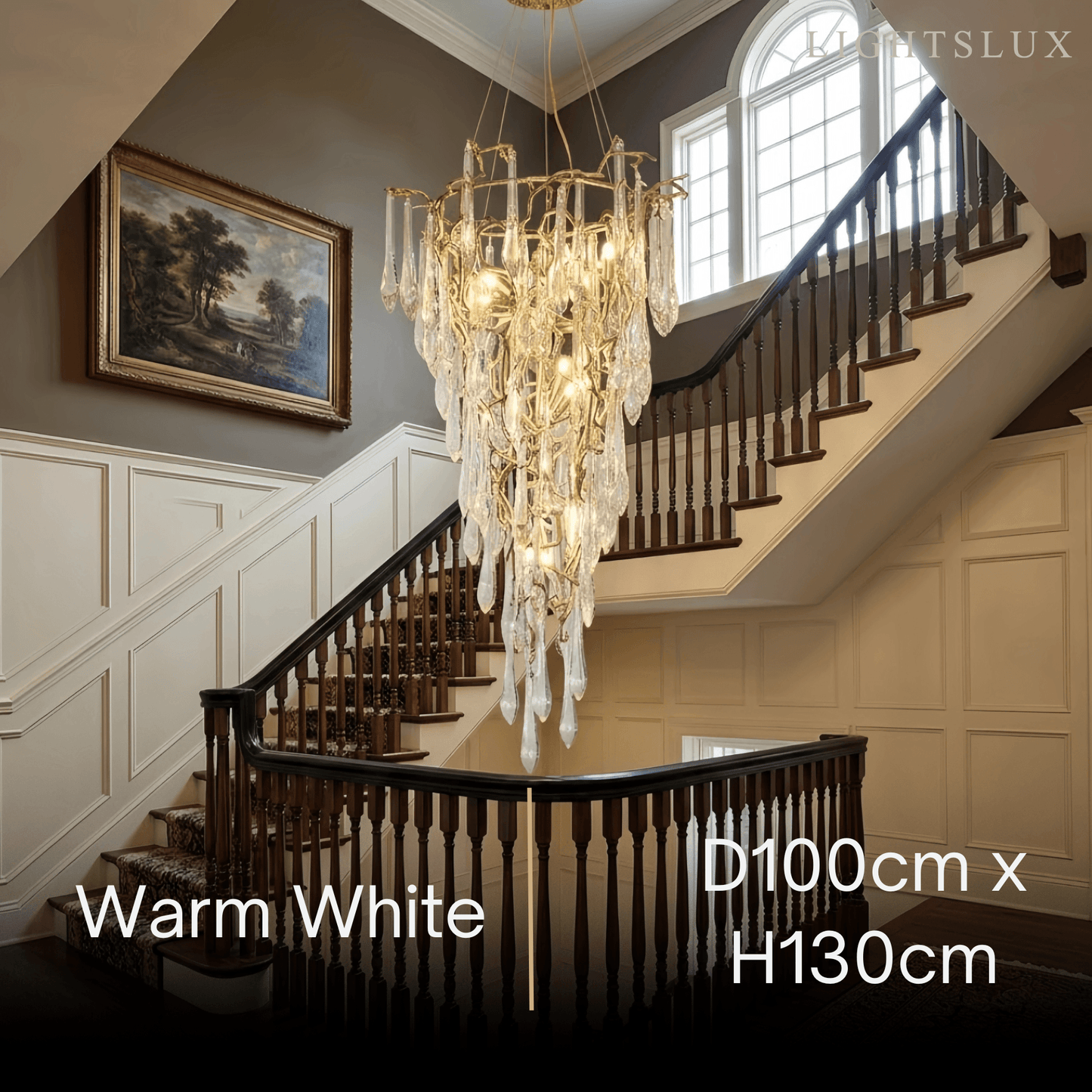 Excelis Luxury Branch Chandelier 