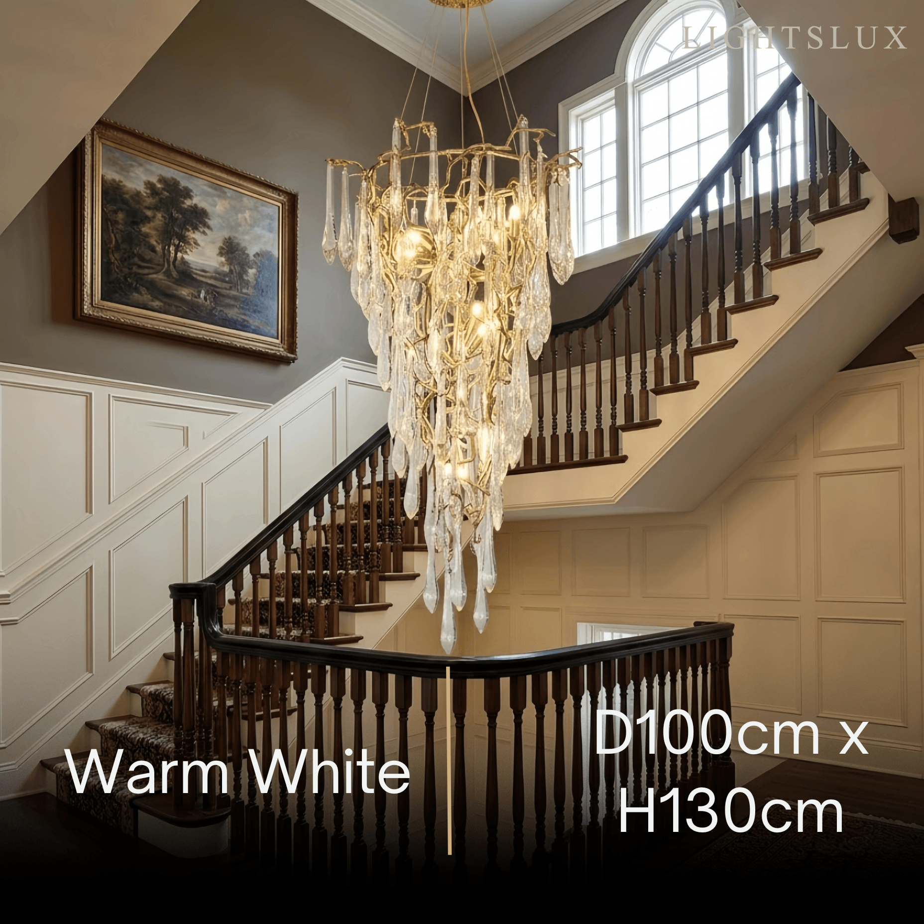 Excelis Luxury Branch Chandelier 